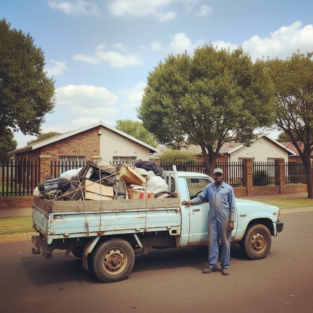 Rubble removal job in Roodepoort — recent project 6